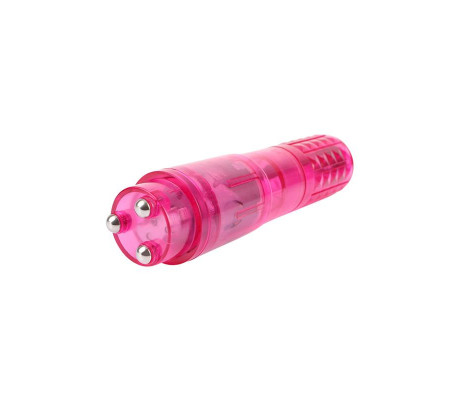 Mini Masajeador 3 Cabezales Rosa