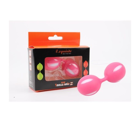Bolas Ben Wa Silicona 10.3 cm Rosa