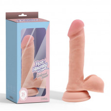 Undressed Debater Dildo Realista Silicona Líquida Dual Density 19.2 cm