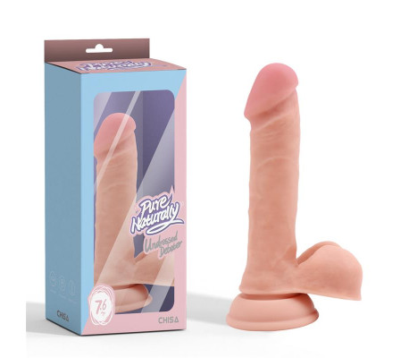 Undressed Debater Dildo Realista Silicona Líquida Dual Density 19.2 cm