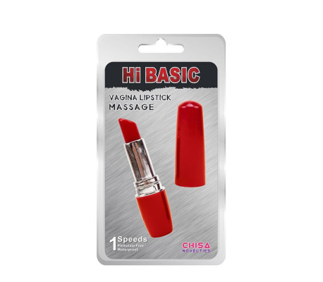 Estimulador Pinta Labios 9 cm Rojo