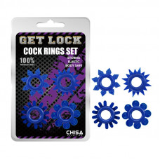 Set de Anillos para el Pene Azul