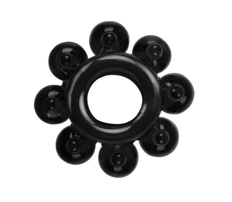 Set de Anillos para el Pene Negro