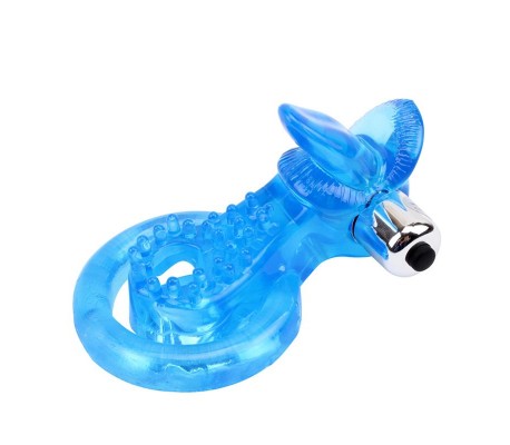 Anillo Vibrador para el Pene The Tongue Azul