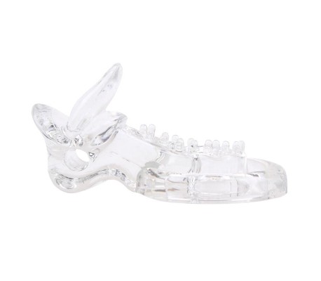 Anillo Vibrador para el Pene The Tongue Transparente