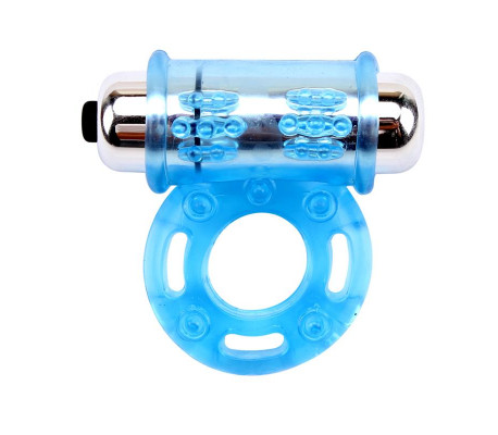 Anillo Vibrador para el Pene Bull Ring Azul