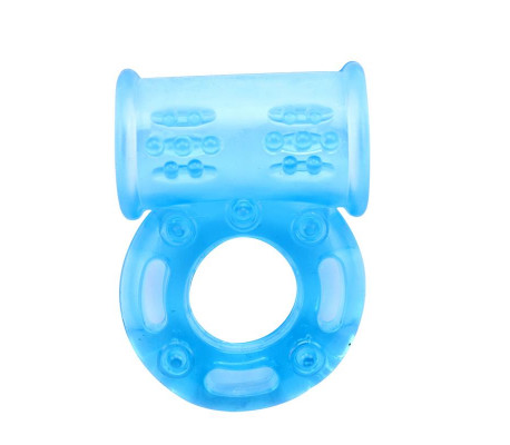 Anillo Vibrador para el Pene Bull Ring Azul