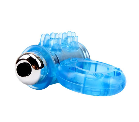 Anillo Vibrador para el Pene Bull Ring Azul