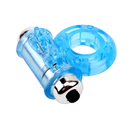 Anillo Vibrador para el Pene Bull Ring Azul