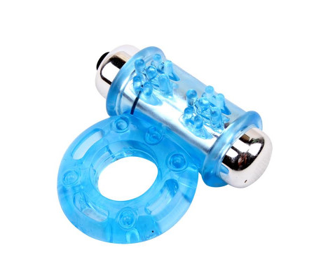 Anillo Vibrador para el Pene Bull Ring Azul