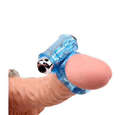Anillo Vibrador para el Pene Bull Ring Azul
