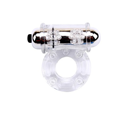Anillo Vibrador para el Pene  Bull Ring Transparente