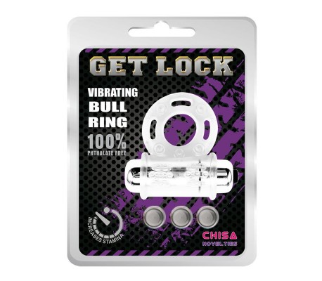 Anillo Vibrador para el Pene  Bull Ring Transparente