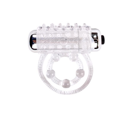 Anillo Vibrador para el Pene Clear Transparente