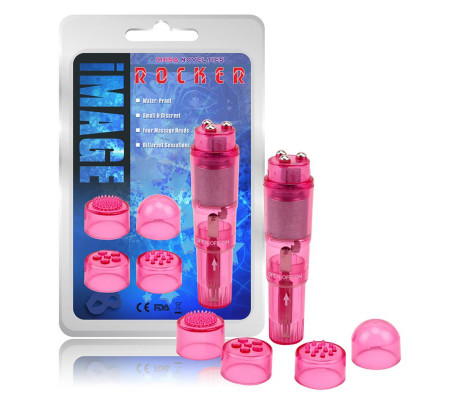 Masajeador Hi-Basic 10.8 cm Rosa