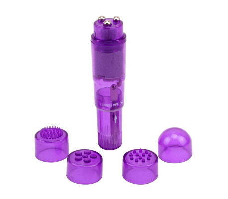 Masajeador Hi-Basic 10.8 cm Purpura