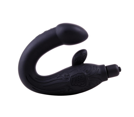 Masajeador Prostático Silicona Negro