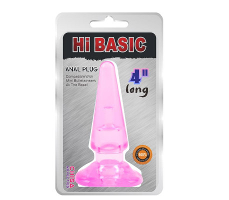 Plug Anal SASSY Rosa 10,4 x 3,2cm