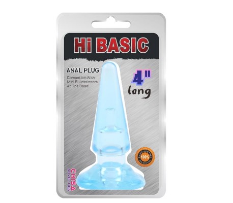 Plug Anal SASSY Azul 10,4 x 3,2cm
