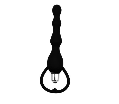 Cadena Anal Tail Power Silicona Negro