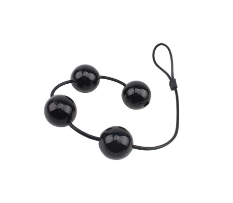 Bolas Vaginales y Anales 65 x 6 cm Negro