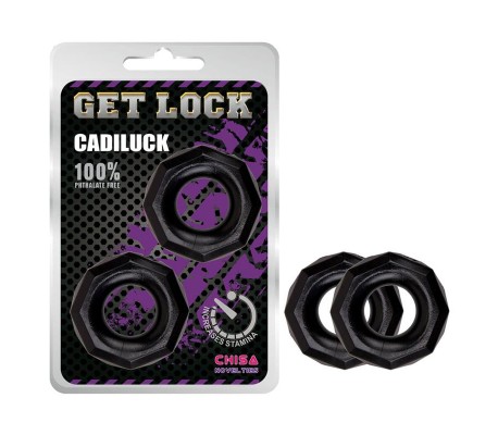 Anillos para el Pene Cadiluck Negro