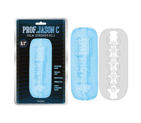Masturbador Masculino Palm Stroker No. 2 - 4.9 Azul