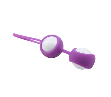 Bolas Geisha MisSweet 17.7 cm Silicona Púrpura