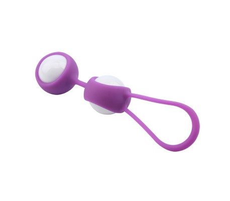 Bolas Geisha MisSweet 17.7 cm Silicona Púrpura