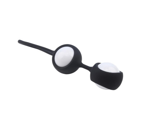 Bolas Geisha MisSweet 17.7 cm Silicona Negro