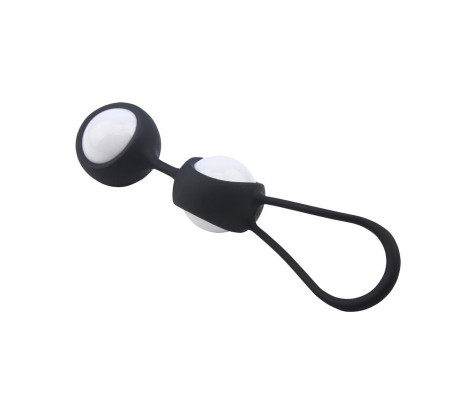 Bolas Geisha MisSweet 17.7 cm Silicona Negro