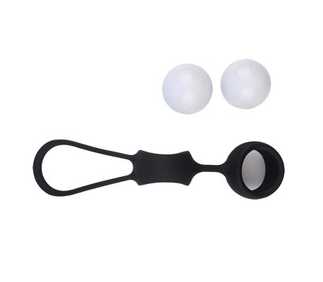 Bolas Geisha MisSweet 17.7 cm Silicona Negro