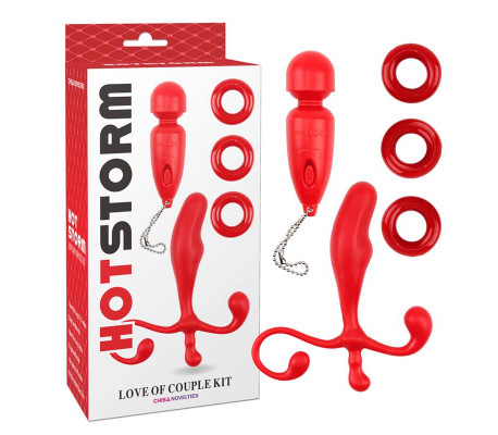 Kit Anal Wave Probe Rojo