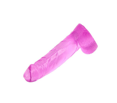 Dildo Ding Dong Transparente-Pink
