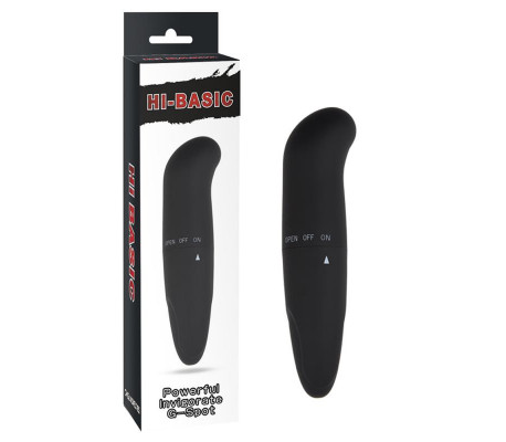 Vibrador Invigorate Punto G Negro
