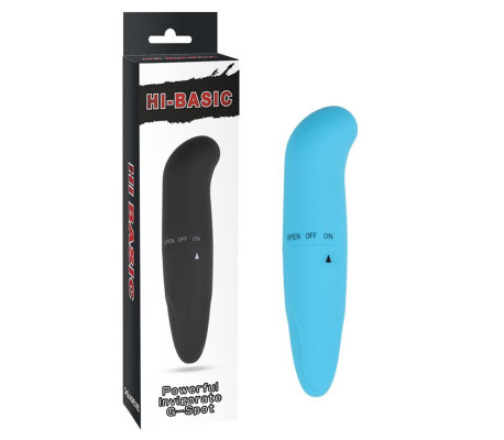 Vibrador Invigorate Punto G Azul