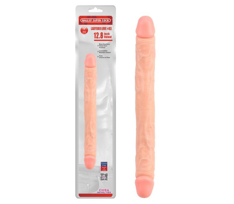 Dildo Ladybro Love N3 32.5 x 3.5 cm Natural