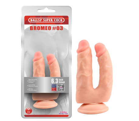 Dildo Doble Bromeo N3 Natural