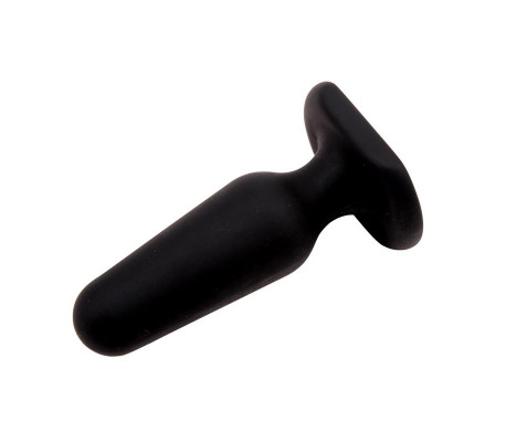 Plug Anal Silicona 7.5 x 2.5 cm Negro
