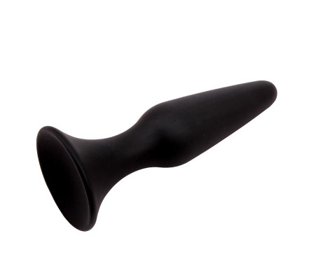Plug Anal 12.5 x 3.1 cm Silicona Negro