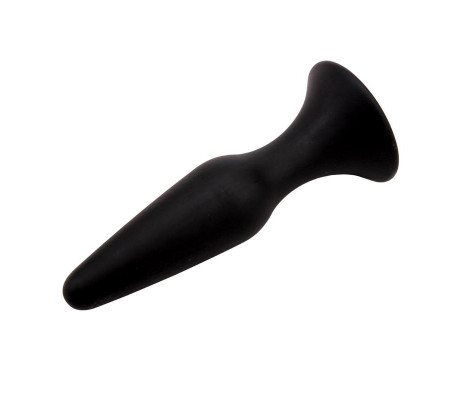 Plug Anal 12.5 x 3.1 cm Silicona Negro