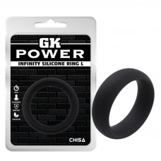 Anillo para el Pene Infinity Silicona L Negro