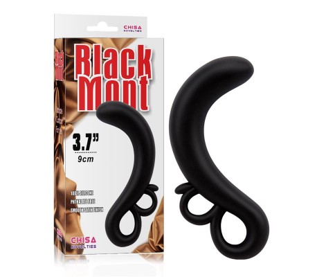 Estimulador Punto G Two-Finger Silicona Negro