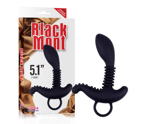 Plug Anal Booty Exciter Silicona Negro