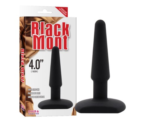 Plug Anal 14 Silicona Negro