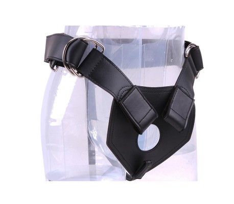 Arnés Luxe Silicona Negro