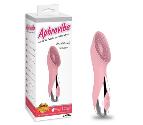 Estimulador del Clítoris Aphrovibe Silicona Rosa