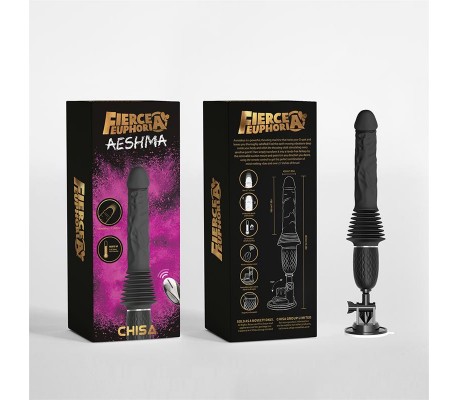 Aeshma Dildo Vibrador con Thrusting y Control Remoto