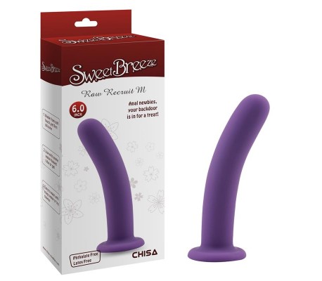 Dildo Raw Recruit Talla M Púrpura