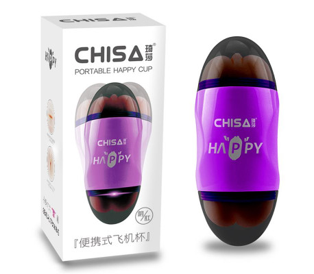 Masturbador Happy Cup Vagina y Ano T-Skin